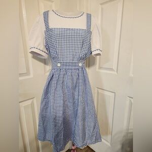 Dorothy - Blue and White Gingham Costume Dress
